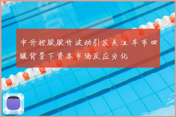 中升控股股价波动引发关注 车市回暖背景下资本市场反应分化